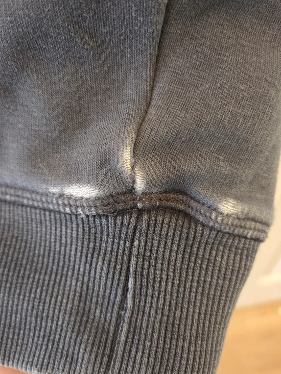 UGG Men's Slate Blue Full-Zip Hoodie - Picture 8 of 9